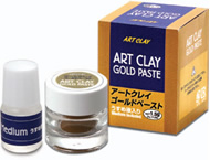 product art clay gold paste